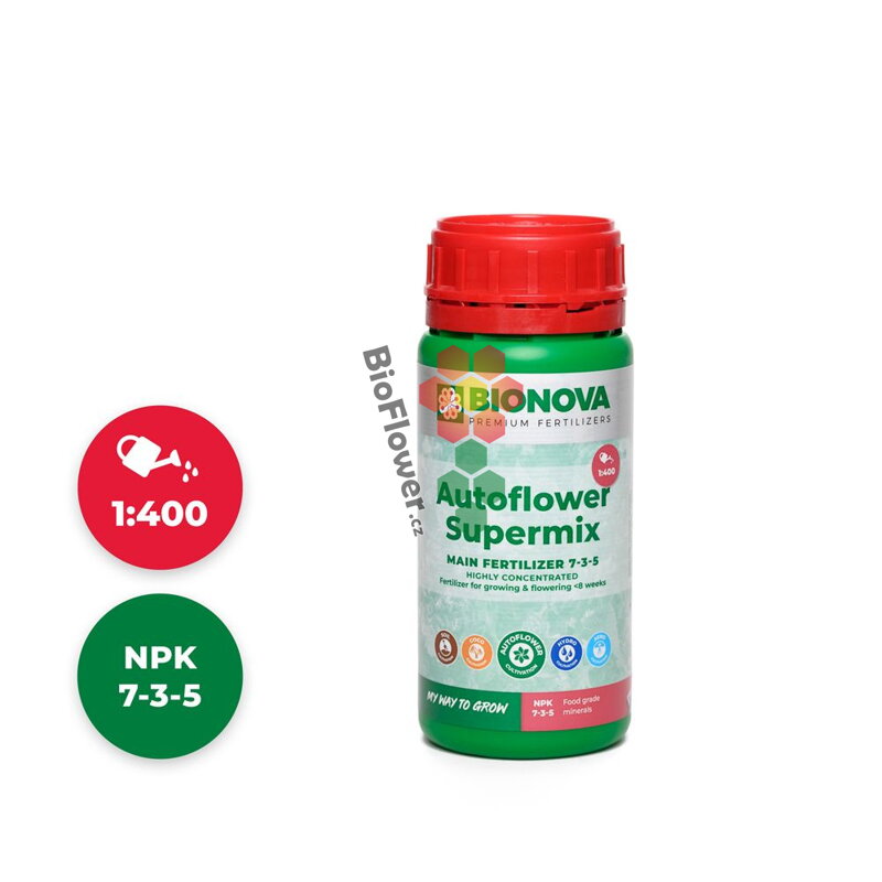 BioNova AutoFlower SuperMix 250ml BioNova AutoFlower SuperMix 250ml